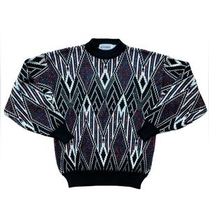 Vintage McGregor Made in USA Acrylic Crewneck Diamond Sweater